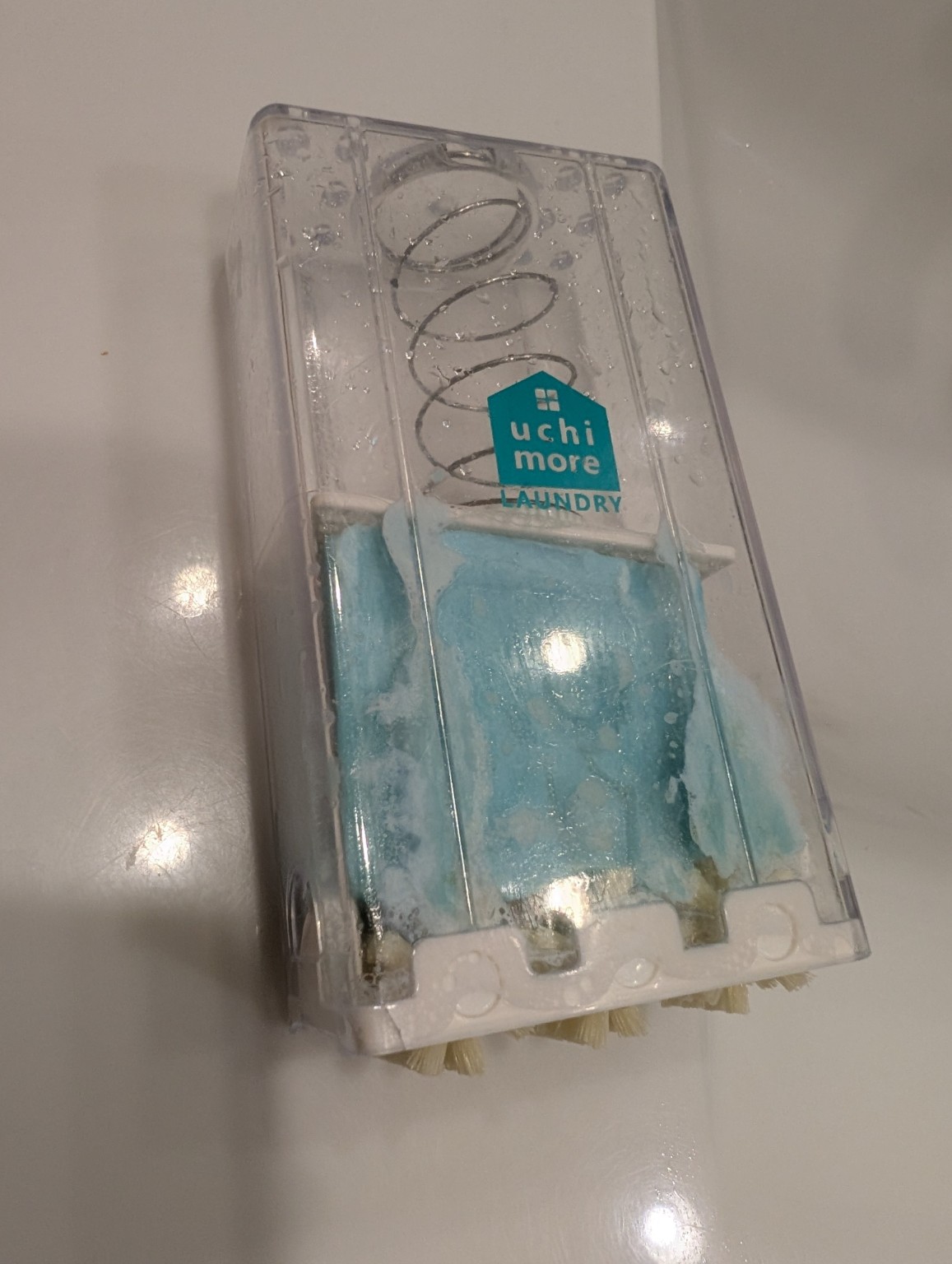 わが家で実際に使っている泡立つ洗濯せっけんケース